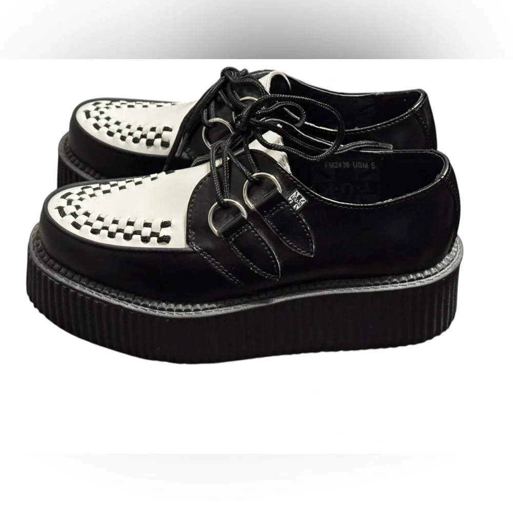 T.U.K Footwear Classic Two-Tone Viva Mondo Creepers unisex